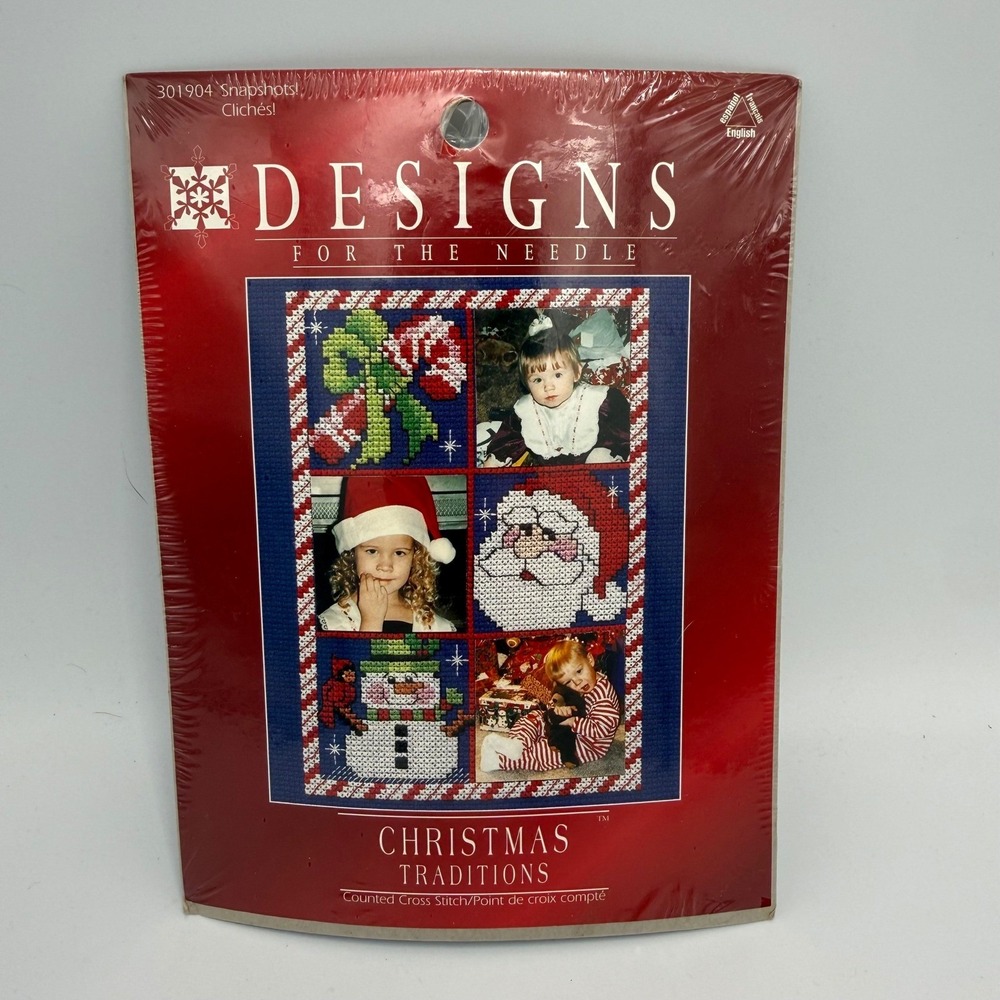 Leisure Arts Designs for the Needle Christmas Traditions Cross Stitch Kit 301904